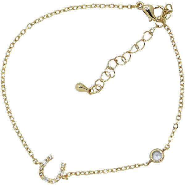 WESTERN STYLE HORSESHOE  BRACELET
