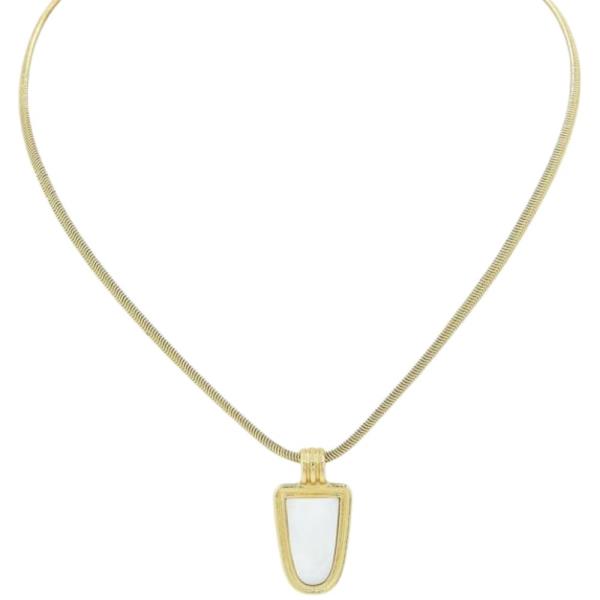 SNAKE PENDANT NECKLACE