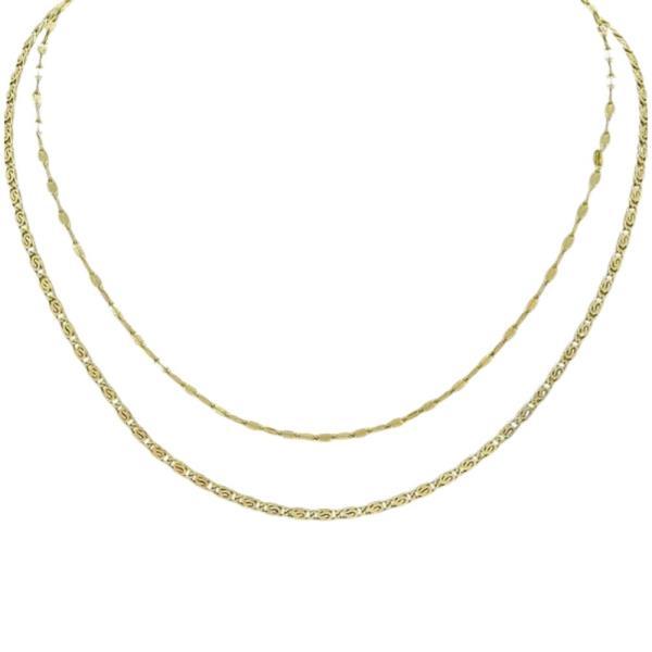 LAYERED PENDANT NECKLACE