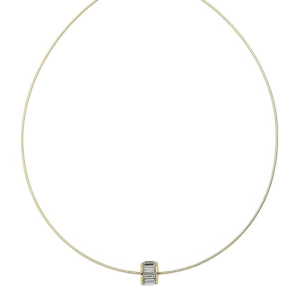 MINIMALIST PENDANT CHOKER NECKLACE