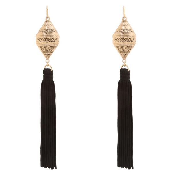 TASSEL DROP EARRING