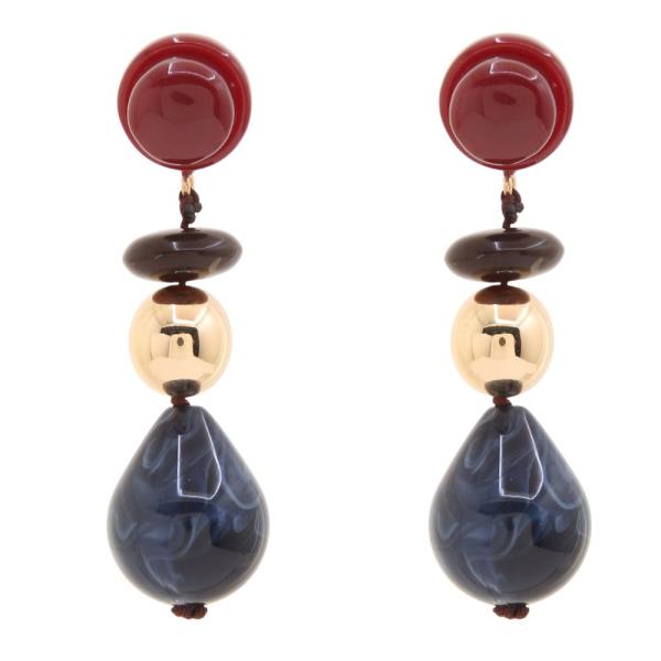 STONE DROP EARRING