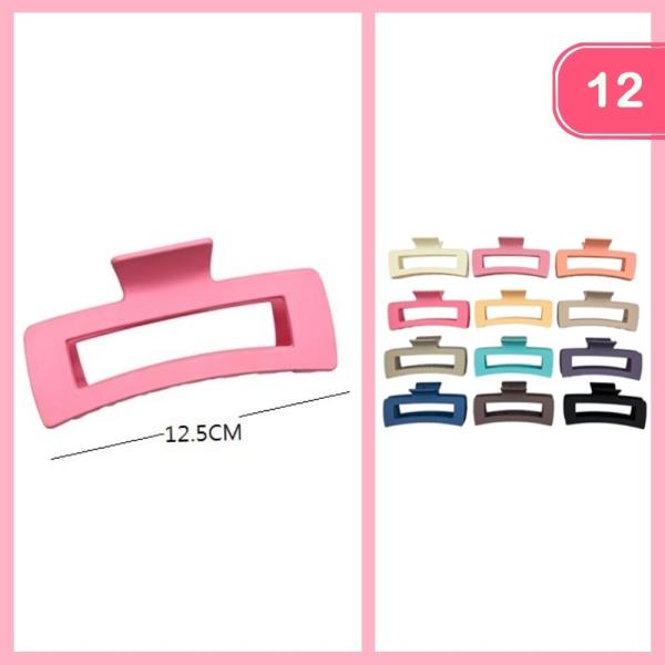 HAIR CLAW CLIP (12 UNITS)