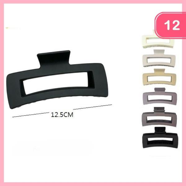 HAIR CLAW CLIP (12 UNITS)