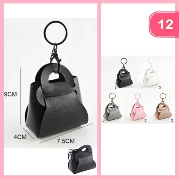 MINI PURSE KEYCHAIN (12 UNITS)