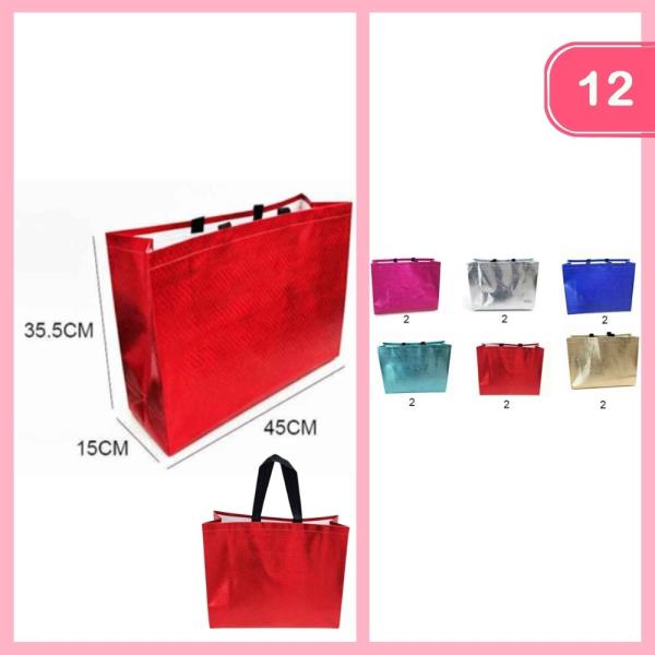 REUSABLE TOTE BAG (12 UNITS)