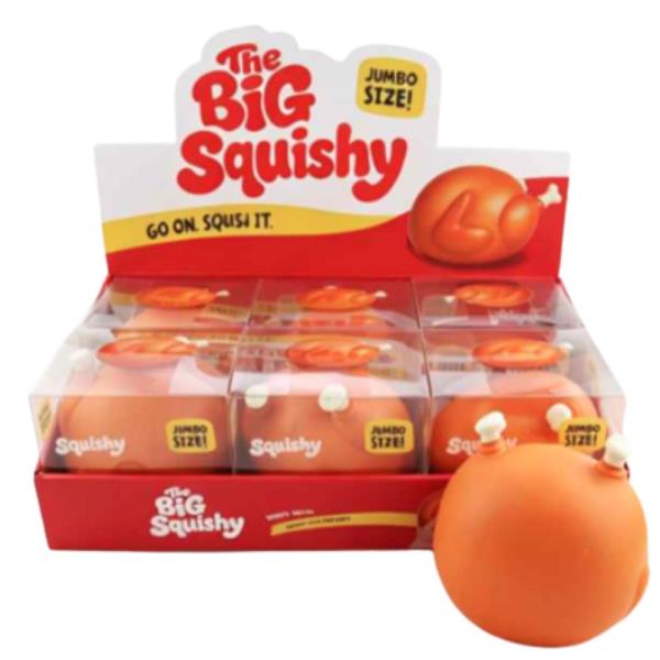 CHICKEN SQUISHY SQUEEZE TOY (6 UNITS)