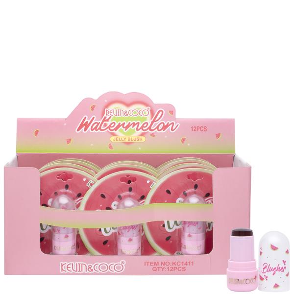KEVIN AND COCO WATERMELON JELLY BLUSH (12 UNITS)