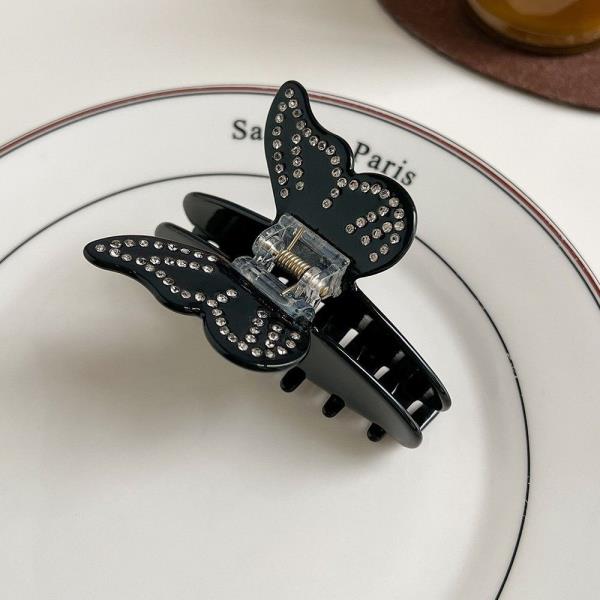 ACETATE EVIL EYE HAIR CLAW CLIP