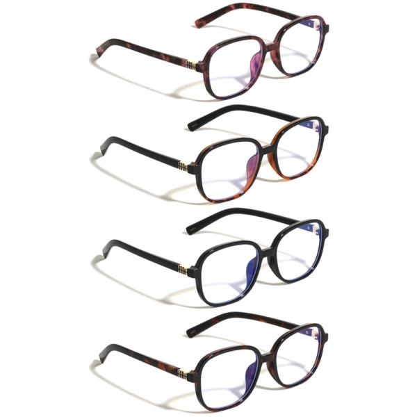 BLUE LIGHT MIII SQUARED BUTTERFLY SUNGLASSES 1DZ