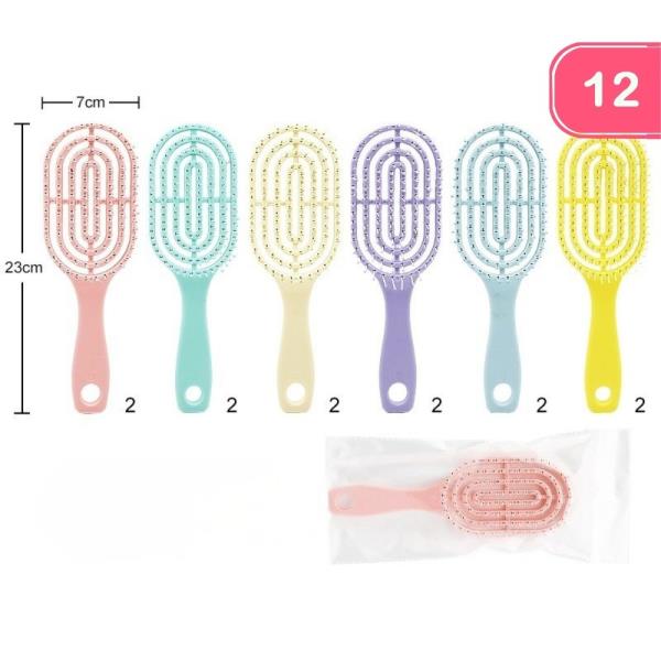 HAIR BRUSH (12 UNITS)