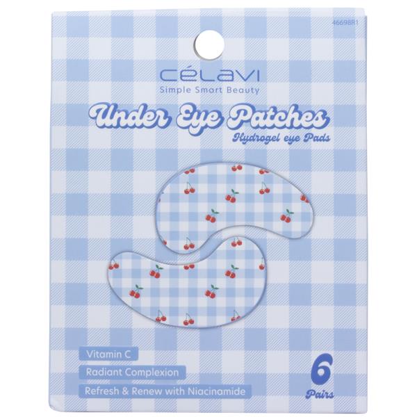 CELAVI UNDER HYDROGEL 6 PAIRS EYE PAD PATCHES