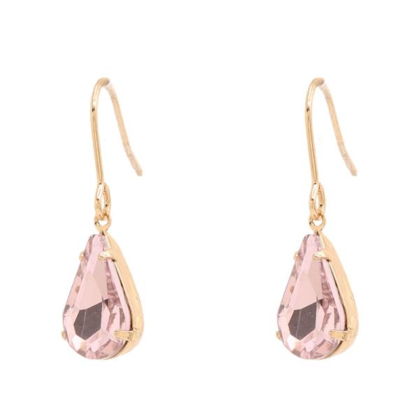 TEARDROP CRYSTAL STONE DANGLE EARRING