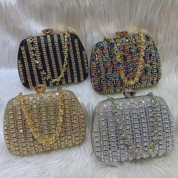 MODERN SPARKLING EVENING BAG