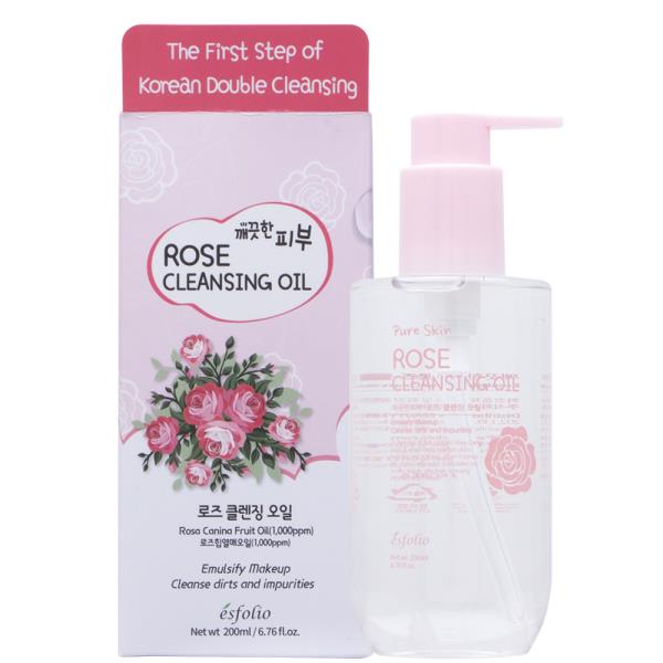 PURE SKIN ROSE CLEANSING OIL