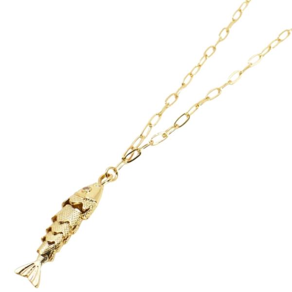 FISH PENDANT NECKLACE