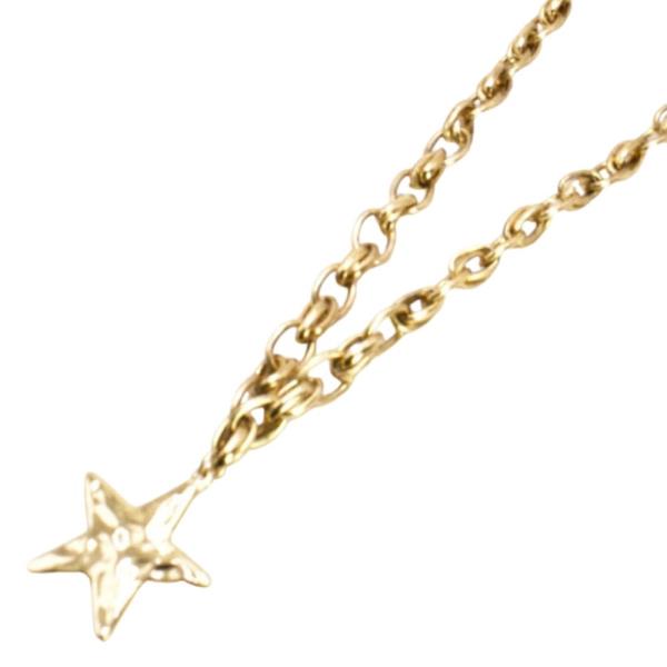 HAMMERED STAR PENDANT NECKALCE