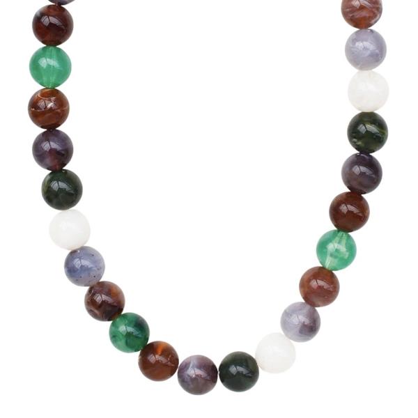 STONE BEADED NECKLACE