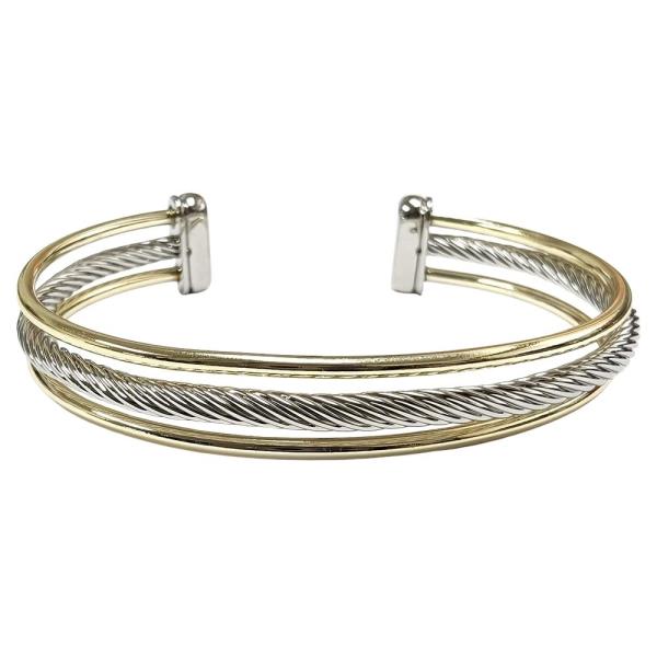 TRIPLE WIRE  ROPE WIRE BRACELET