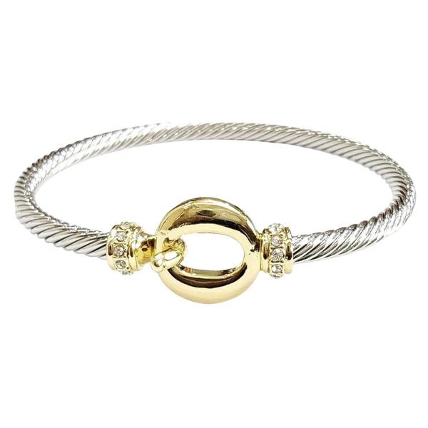 LOVE KNOT ROPE WIRE BRACELET