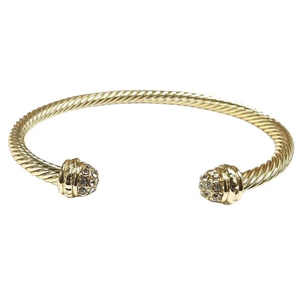 GLASS HEAD  ROPE WIRE BRACELET