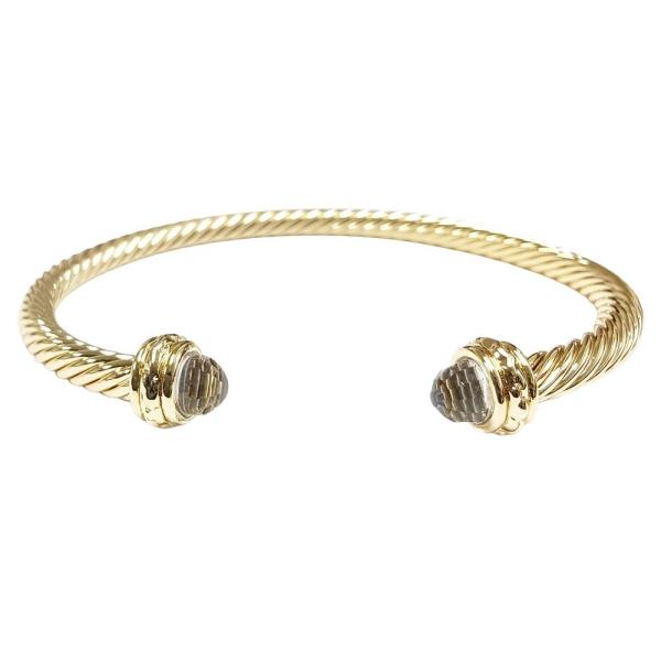 GLASS HEAD  ROPE WIRE BRACELET