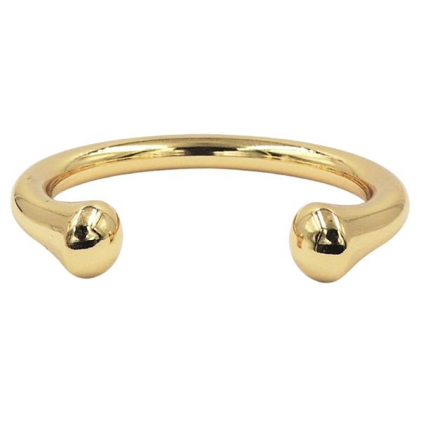 STAINLESS STEEL TEARDROP CUFF BRACELET