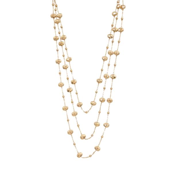 LAYERED ACRYLIC LAYERED NECKLACE