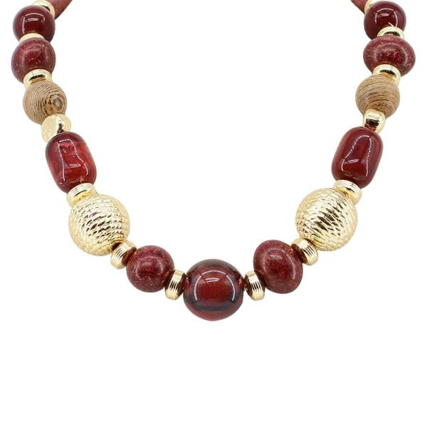 BEADED NECKLACE