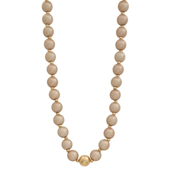 BEADED NECKLACE