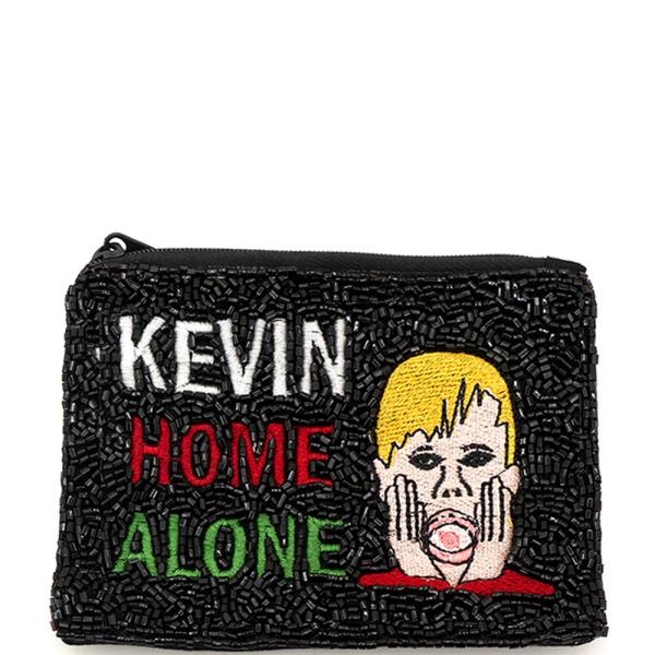 SEED BEAD KEVIN HOME ALONE COIN PURSE BAG