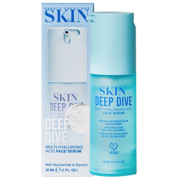 BEAUTY CREATIONS DEEP DIVE MULTI HYALURONIC ACID FACE SERUM