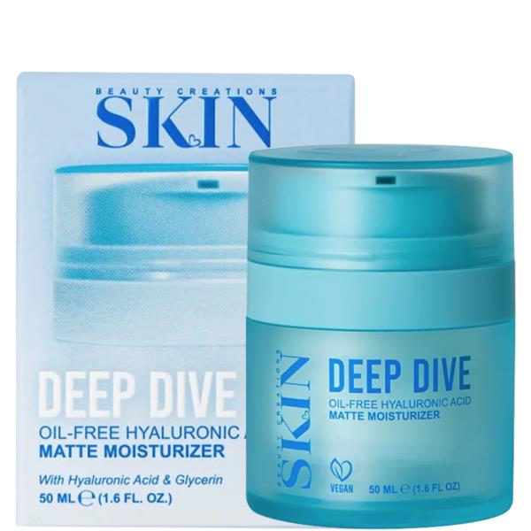 BEAUTY CREATIONS DEEP DIVE OIL FREE HYALURONIC ACID MATTE MOISTURIZER