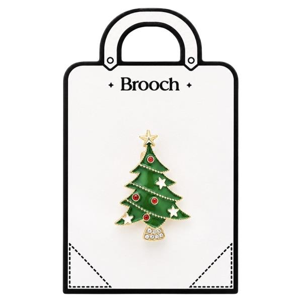 CHRISTMAS TREE BROOCH