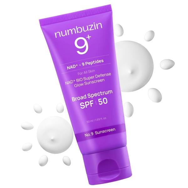 NUMBUZIN NO 9 NAD PLUS BIO SUPER DEFENSE GLOW SUNCREEN