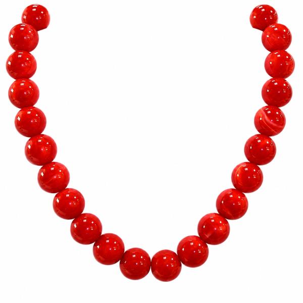 16MM BEADED NECKLACE