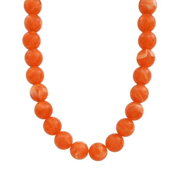 20MM ACRYLIC BALL NECKLACE