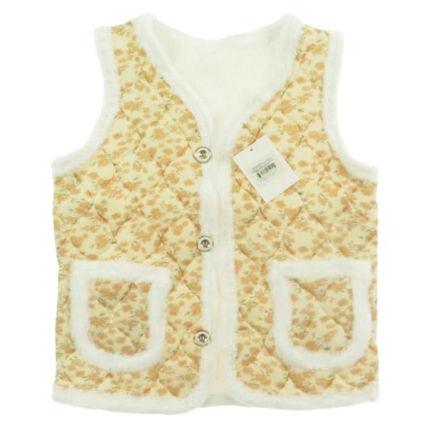 FLOWER PATTERN WARM VEST
