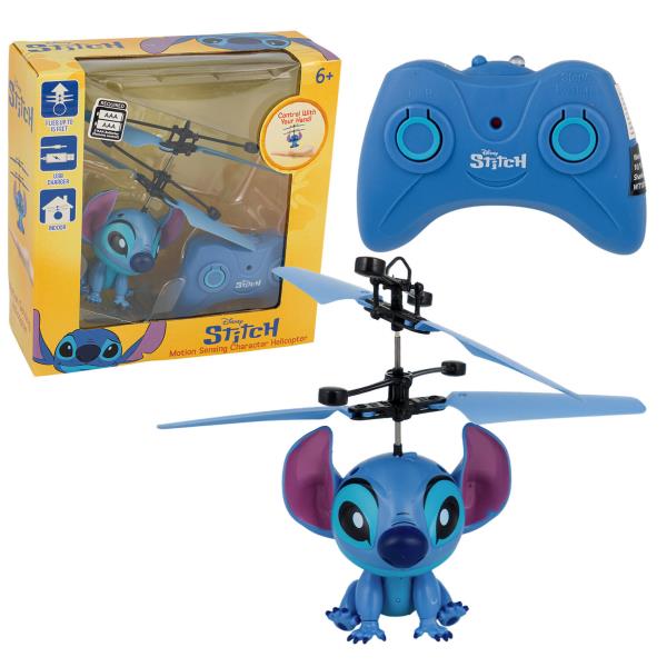DISNEY STITCH MOTION SENSING CHARACTER HELICOPTER