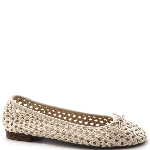 WOVEN BALLERINA FLAT