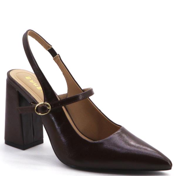 SLINGBACK MARYJANE THICK HEEL PUMP