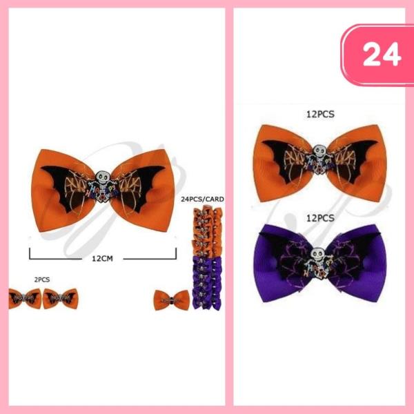HALLOWEEN HAIR BOW (24 UNITS)