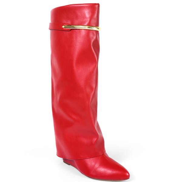 BOLD FOLD OVER BOOTS