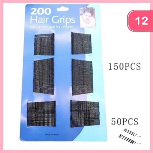 BOBBY PIN SET (12 UNITS)