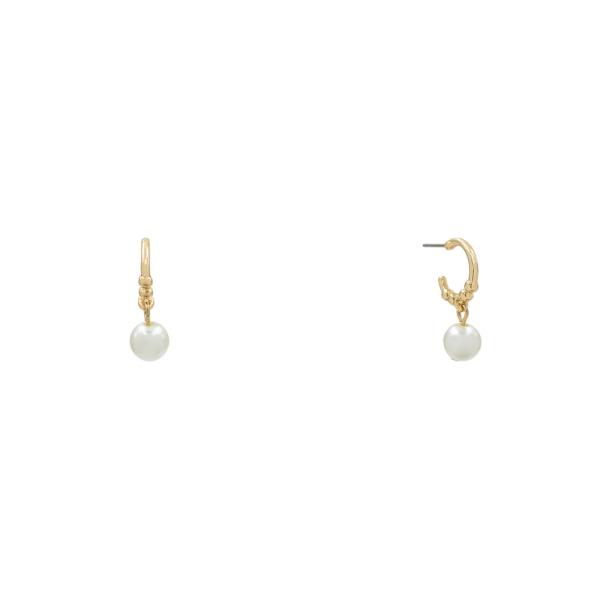 PEARL LINEAR DROP EARRING