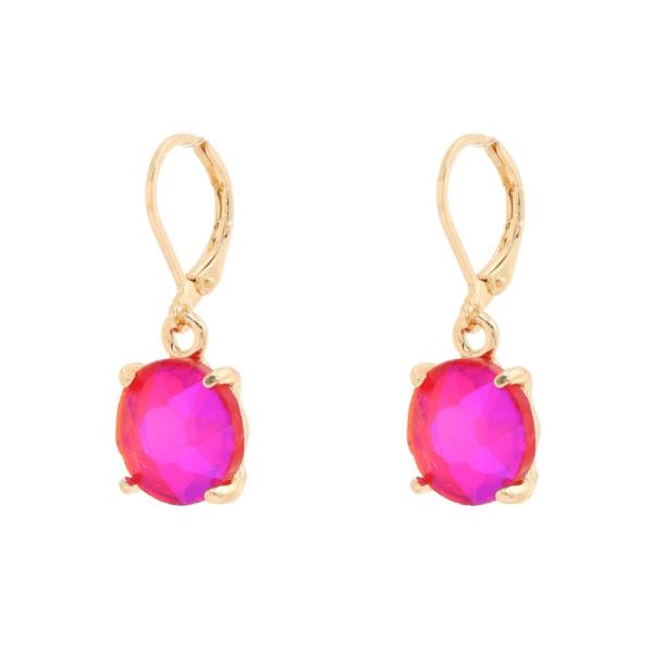 CRYSTAL STONE DANGLE EARRING