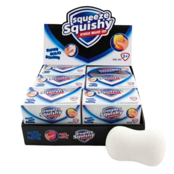 BAR SOAP SQUISHY SQUEEZE TOY (12 UNITS)