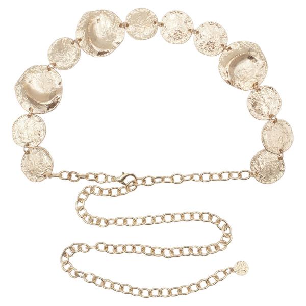 SQUARED OVAL LINK CHAIN BELT