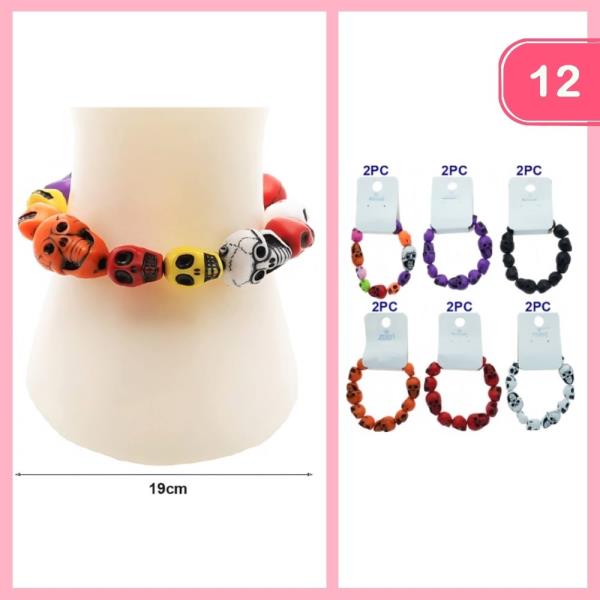 SKULL BRACELET (12 UNITS)