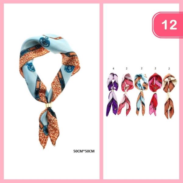 PATTERN NECK SCARF (12 UNITS)
